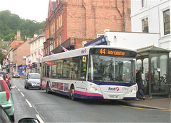 First Midlands West 67664 (VX05 LWH) in Great Malvern - 6 Jun 2012 (DSCN8333)