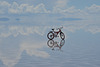 Bolivia, Salar de Uyuni, A Lone Bicycle