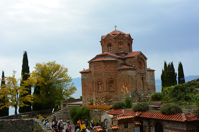 North Macedonia, Ohrid, Church of Saint John the Theologian