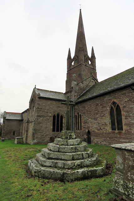 weobley church, herefs.