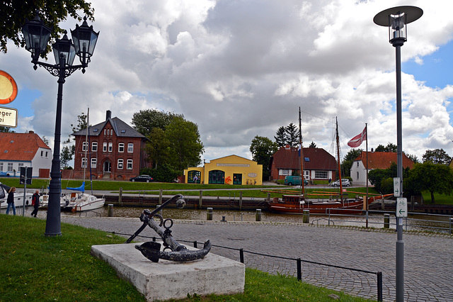 Tönning am alten Hafen