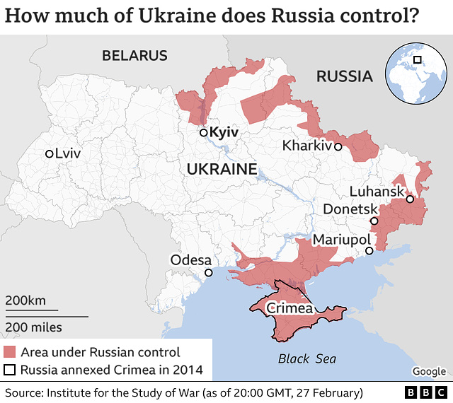 UKR - overview, 27th Feb 2022