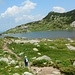 Bulgaria, Approaching the Fish Lake (2184m) from the Trefoil Lake (2216m)