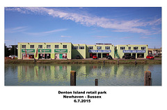 Denton Island retail park - Newhaven - 6.7.2015