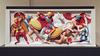 Color Reconstruction of The Alexander Sarcophagus: Frieze with Greeks vs. Persians in the Metropolitan Museum of Art, December 2022