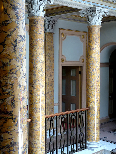 Berrington Hall- Scagliola Columns