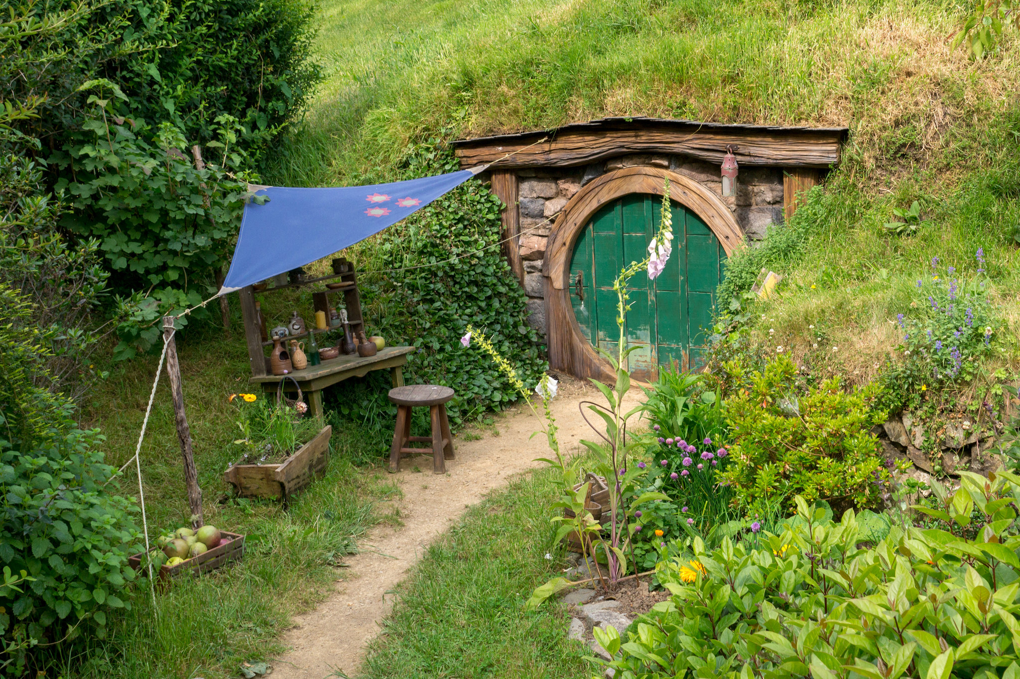 Neuseeland - Hobbiton Movie Set