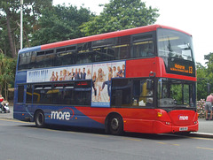 DSCF3617 More Bus 1105 (HW58 ARU) in Bournemouth - 27 Jul 2018
