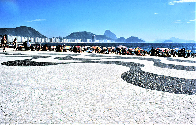 The waves of Copacabana