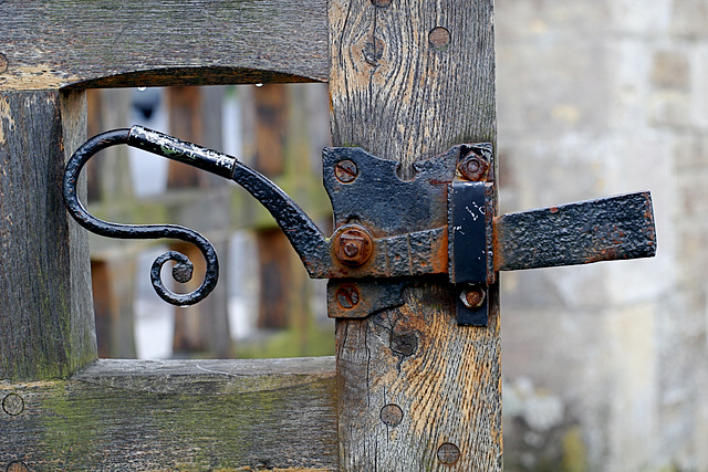 Edington Priory Church Gate