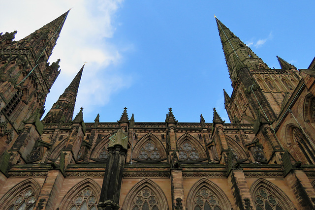 lichfield cathedral, staffs