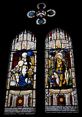 Napier Memorial Window, St Nicholas' Church, Burton, Wirral, Cheshire