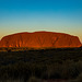 The classic: Sunset at Uluru