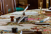 Conference table in the Capitol Council Chamber