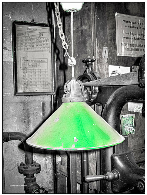 Werkstattlampe