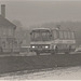 Ambassador Travel 887 (EAH 887Y) on the old A11 at Barton Mills – 20 Jan 1985 (7-25)