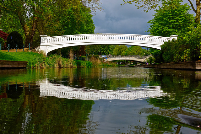 River Sow flowing through Victoria Park