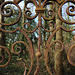 Detail of grade 1 listed gates, Nettleham Hall, Lincolnshire