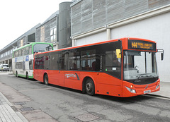 Mulleys Motorways AP12 BUS in Bury St. Edmunds - 14 Dec 2023 (P1170175)