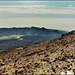 The path up Teide.