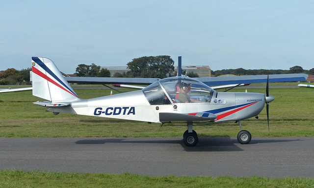 G-CDTA at Solent Airport - 7 October 2018