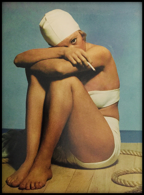 Girl with a Bathing Suit. c. 1936