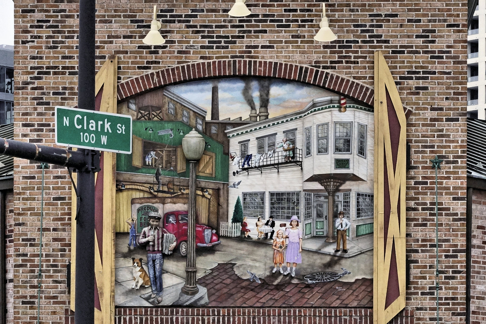 A Sign of Nostalgia – Portillo’s Hot Dog Restaurant, West Ontario Street at North Clark Street, Chicago, Illinois, United States