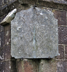 chagford church, devon , late c17 sundial
