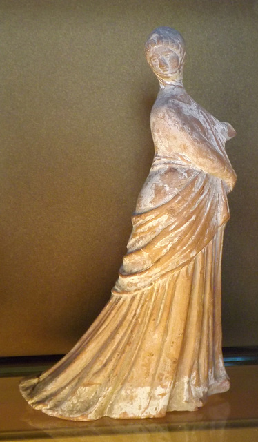 Terracotta Female Dancer in the Louvre, June 2013