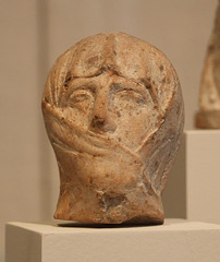 Terracotta Head of a Veiled Woman in the Metropolitan Museum of Art, January 2012