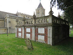 turvey church, beds  (81)C19 higgins mausoleum c.1845