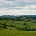 Looking towards Burrough Hill village from The Hill Fort