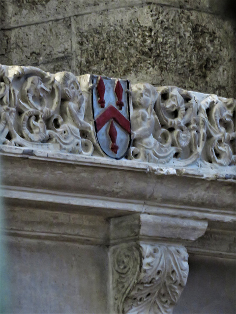 chagford church, devon , c16 tomb of sir john whiddon +1575 (3)