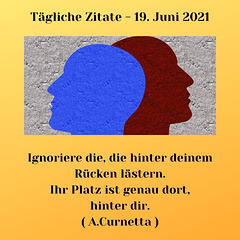 Tägliche Zitate - 19. Juni 2021