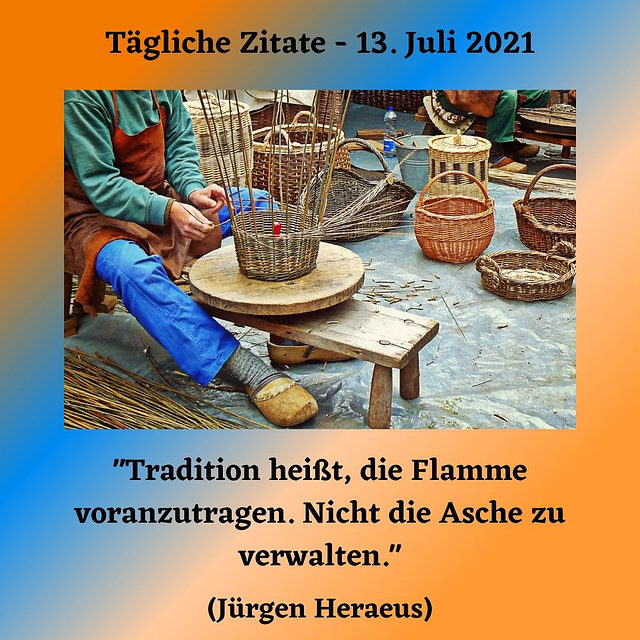 Tägliche Zitate - 13. Juli 2021