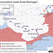 UKR - Mariupol evacuation route, 6th March 2022