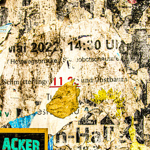 Decollage No. 117