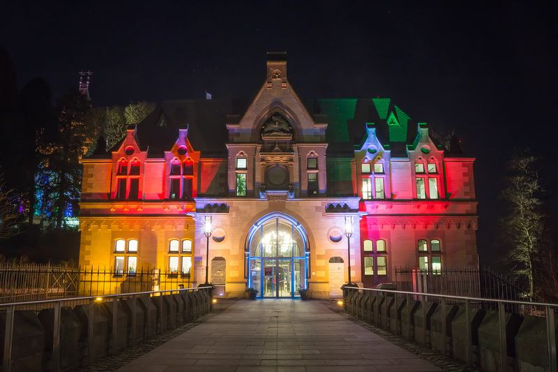 Schloss Drachenburg - Schlossleuchten 2015