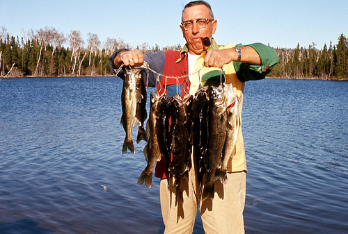 Pipe-Smoking Fisherman