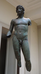Bronze Statue of a Young Man in the British Museum, April 2013