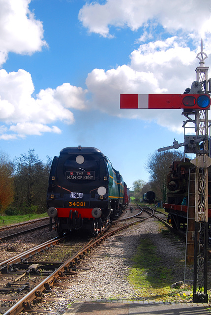 Swanage Railway, Loco #34081 '92 Squadron'