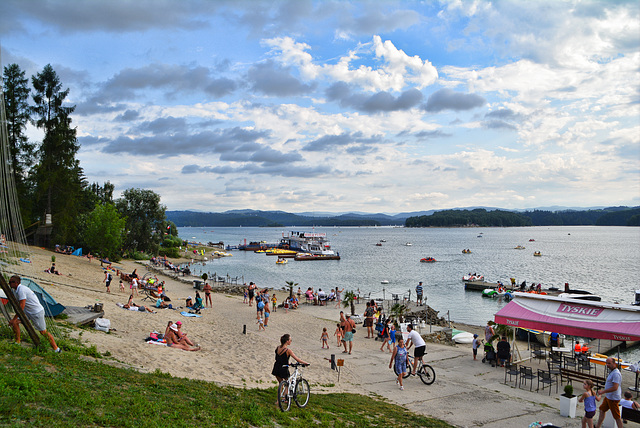 Solina-Stausee Karpaten Polen