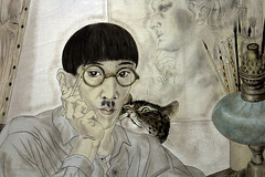 Léonard-Tsuguharu Foujita - Portrait de l'artiste