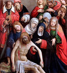 IMG 1114B Defendente Ferrari  1480-1595  La Déposition de Croix. The Deposition of the Cross  1507 Brou Musée du Monastère Royal