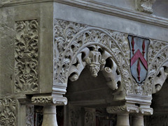 chagford church, devon , c16 tomb of sir john whiddon +1575 (2)
