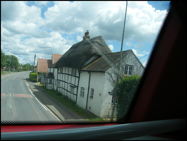 thatched house at Grove