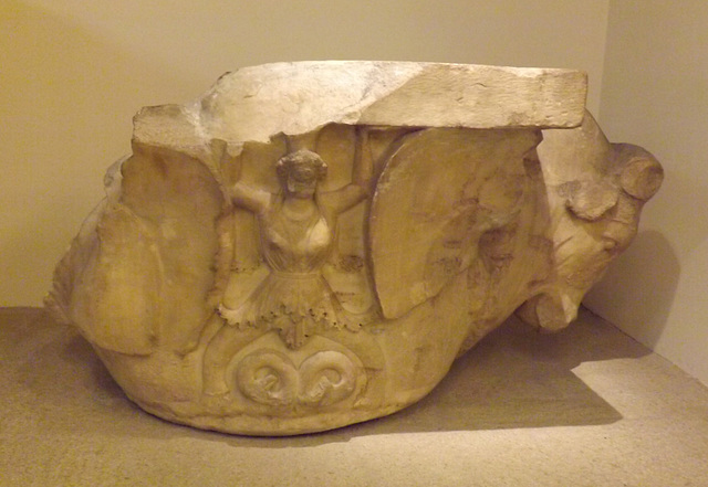 Capital of a Column from the Agora of Salamis on Cyprus in the British Museum, May 2014