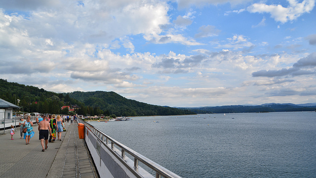 Solina-Stausee Karpaten Polen