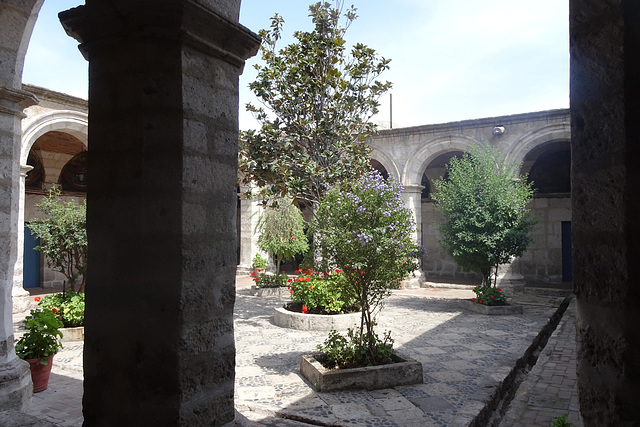 Cloisters At The Monasterio De Santa Catalina