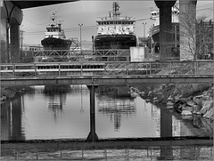 At the dry dock